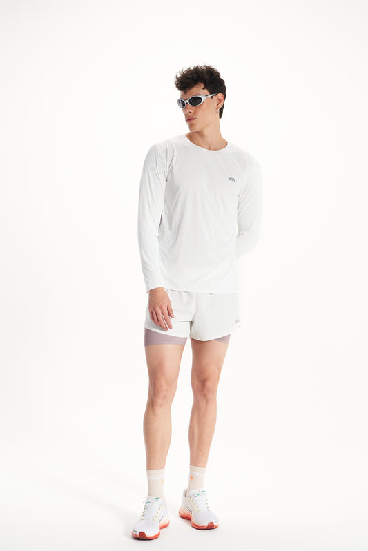 HYPER SPEED LONG TEE WHITE