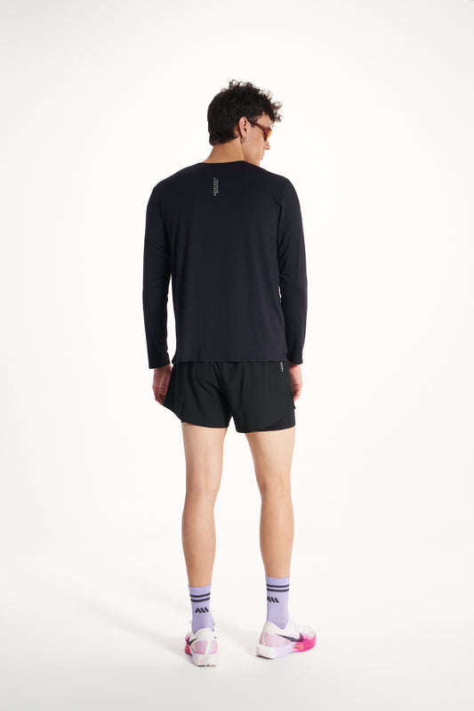 HYPER SPEED LONG TEE BLACK