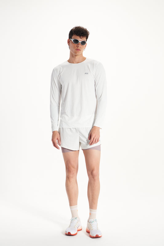 HYPER SPEED LONG TEE WHITE