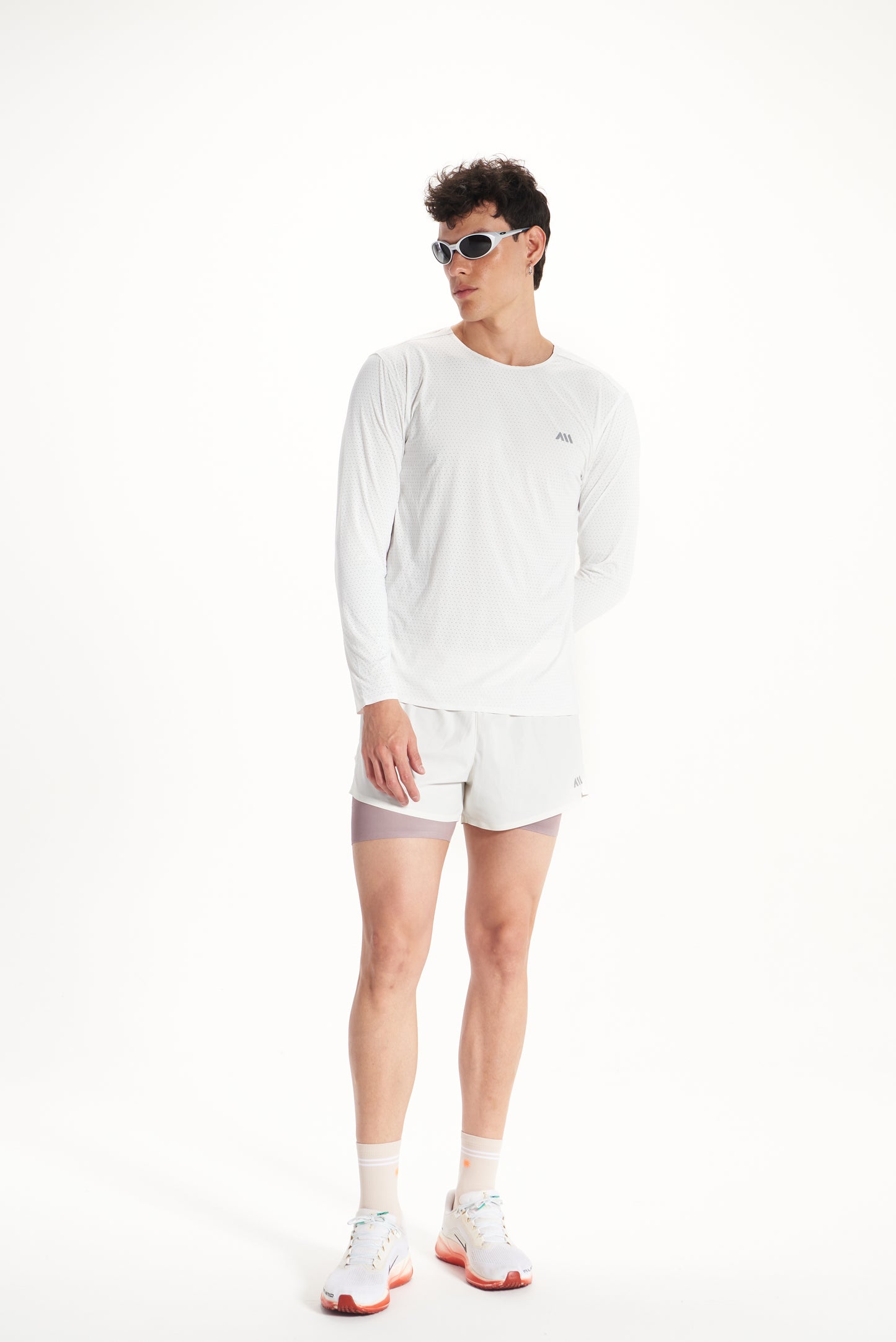HYPER SPEED LONG TEE WHITE