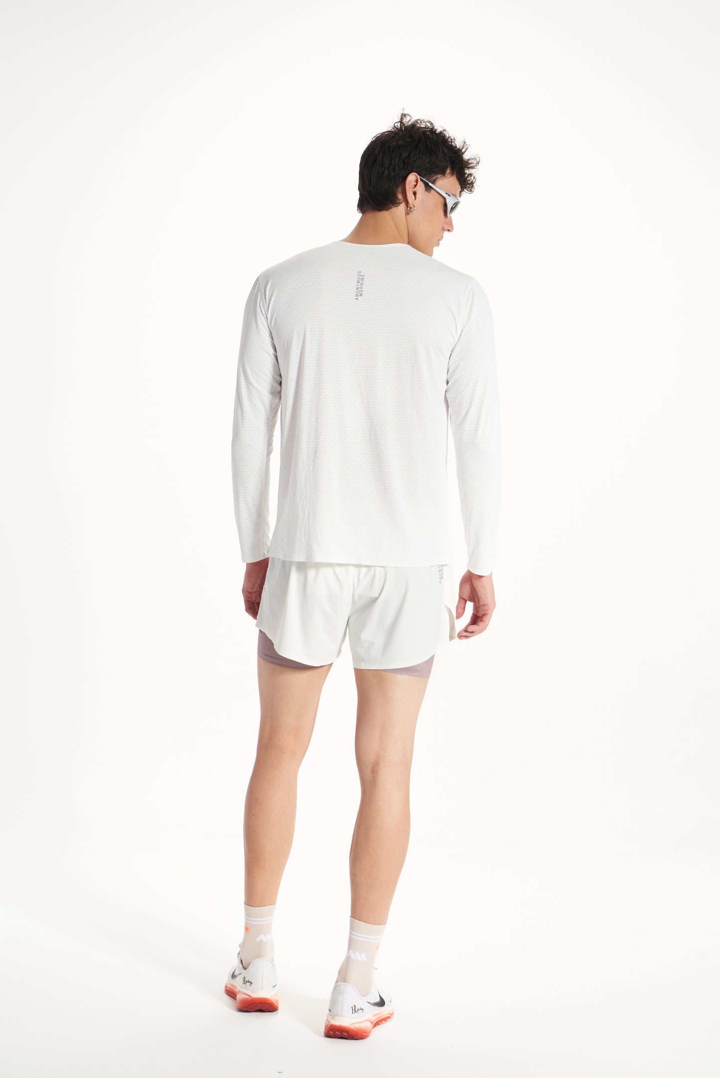 HYPER SPEED LONG TEE WHITE