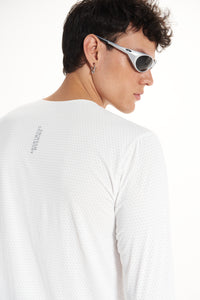 HYPER SPEED LONG TEE WHITE
