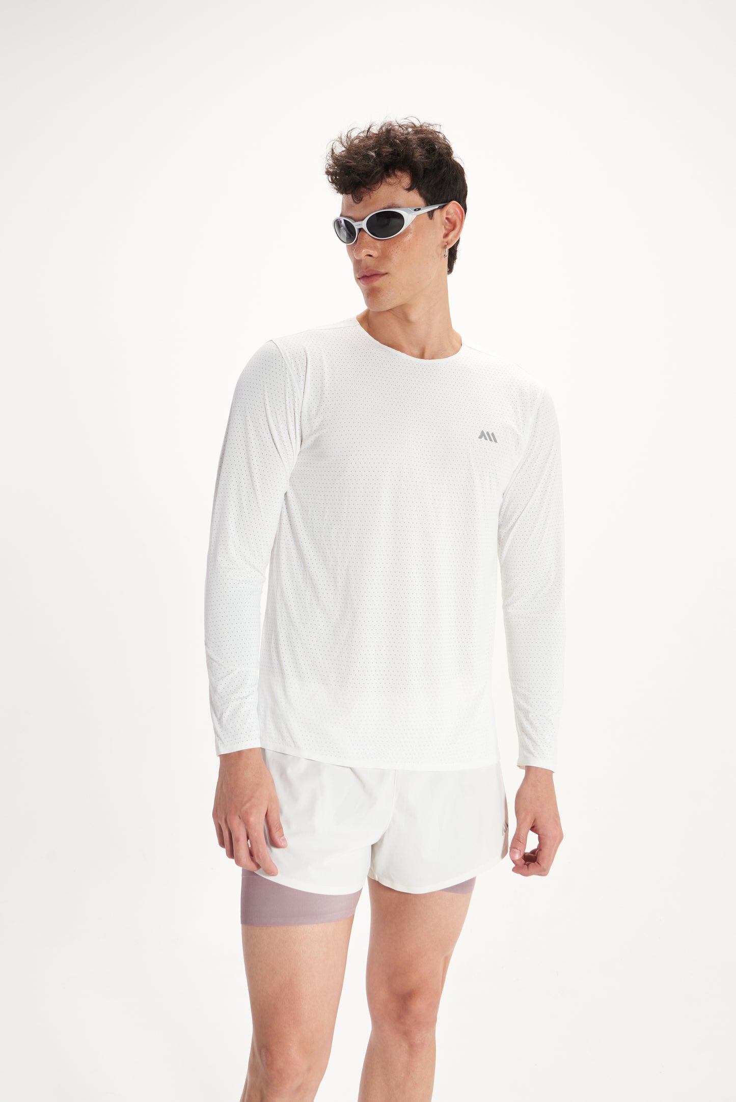 HYPER SPEED LONG TEE WHITE