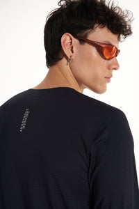 HYPER SPEED LONG TEE BLACK