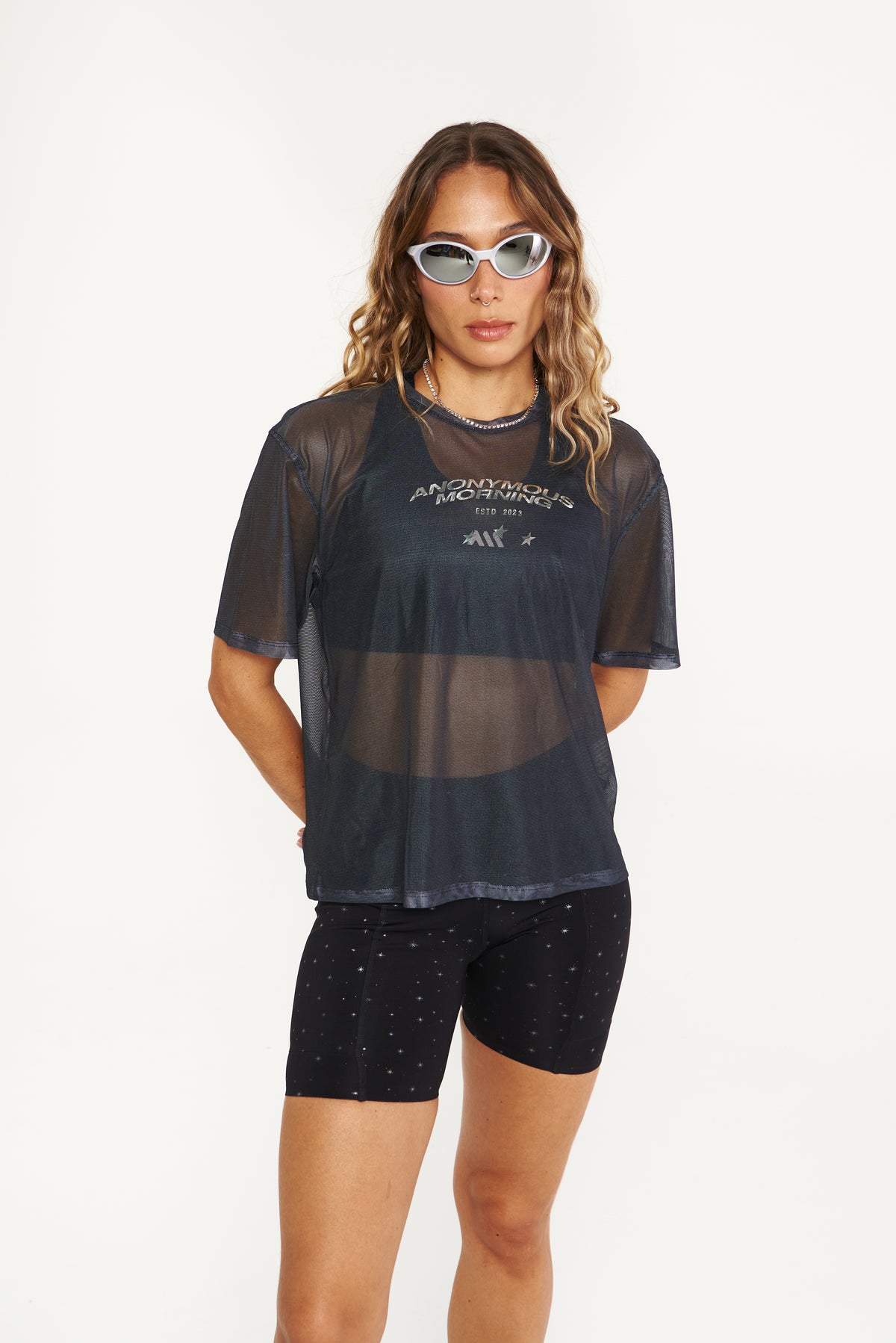 PERFORMANCE TEE MESH SHINE