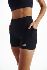 PERFORMANCE SHORT BIKER ANONYMOUS BLACK